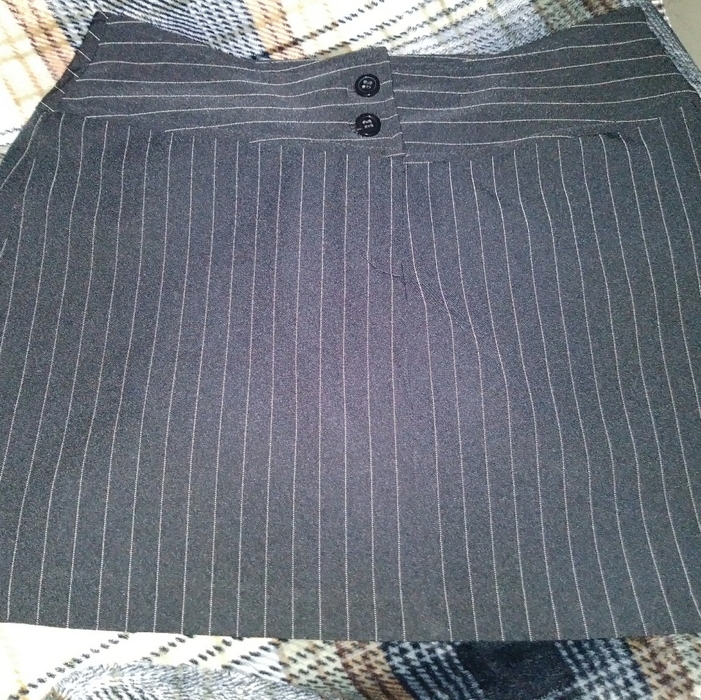 Size small striped skirt